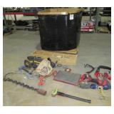 Torch, Knee Board, Tool Bag, Grinding Discs-