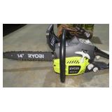 Ryobi 14" 2-Cycle Gas Chain Saw-