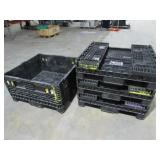 (Qty 4) Collapsible Bulk Containers-