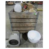 Air Mover, Log Splitters, Electrical Supplies-