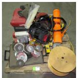 Face Shields, Rope, Grinding Wheels-