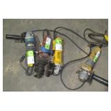 (Qty 4) 4-1/2" Angle Grinders-