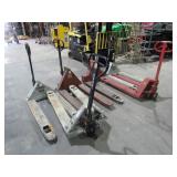 (qty - 6) Non-Working Pallet Jacks-