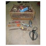 Basket of *Not Working* Pneumatic Tools-