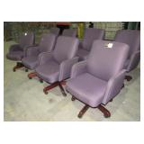 (Qty 8) Rolling Office Chairs-
