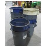 (Qty 10) 20 Gal Trash Cans