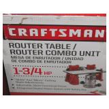 Craftsman Router Table and Router-
