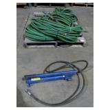 Hydraulic Pump and Oxygen Hose-