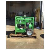 7500 Watt electric start diesel generator