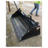 JD MP84B Clamshell skid steer bucket - new never d