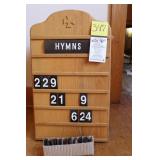 Hymn Wall Hanger