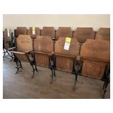 Wooden Theatre Seats