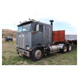 1984 Kenworth K100 cab over sleeper truck.