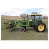 1969 ï¿½ JD 4020 ï¿½ 2wd, diesel, all round cab, 3 pt
