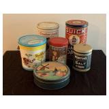 Group of Antique Tins