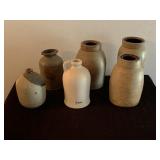 Group of Crocks with Unique Shapes