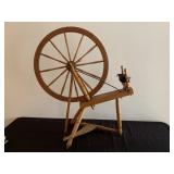 Antique Spinning Wheel - 27" Wheel