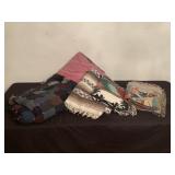 Tack Comforter with 3 Throw Blankets