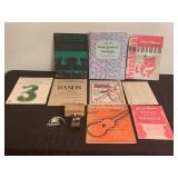 Music Books, Piano and Ukelele Items