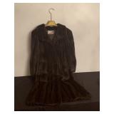Mink Floor Length Mink Coat