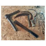 Sickles, Corn Knife, and Froe