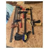 Group of Bar Clamps