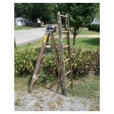 2 Wooden Ladders