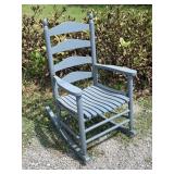 Blue Rocking Chair - Needs Repair