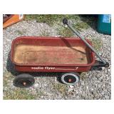 Small red Radio flyer Wagon