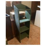 Green Wooden knick knack shelf