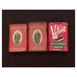 Antique Empty Tobacco Cans