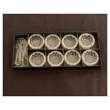 Set of 8 Individual Salt Glass Dips