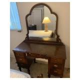 Antique Dresser with Mirror