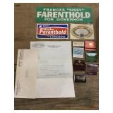 LOT: Ephemera with Politics, Letterhead, More+