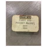Vintage SNAKE BITE KIT with contents