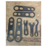 LOT OF TOOLS: Antique Wrenches