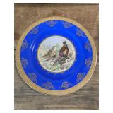 Antique Bavarian Quail Plate