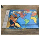 Vintage MB Pirate & Traveler Board Game
