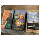 (3) Classic Vintage VHS Movies (doubles each)