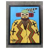 Northwest Pacific Coast Indian Painting - Original