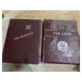 (2) Vintage TEXAS Waco Yearbooks
