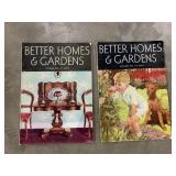 (2) 1934 Better Homes & Gardens Magazines