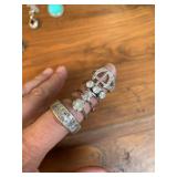 LOT: Vintage Sterling Silver Rings