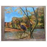Original Acrylic Painting - Bird