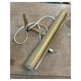 Vintage Brass Bookcase or Painting Light Fixture