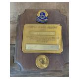 Vintage LIONS CLUB Plaque
