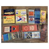 LOT: Vintage Gas Station / Car Hudson Matchbooks