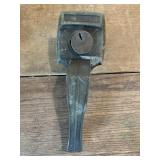 Vintage STARBURST Metal Door Handle