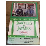 1980s BARTLES & JAMES Liquor Calendar