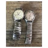 (2) Vintage Watches, one 21 jewels
